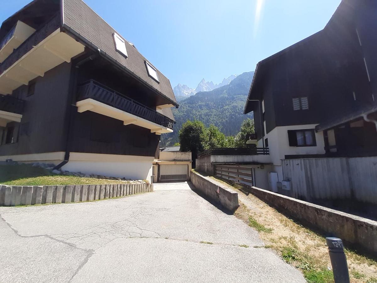 Vue Brevent Sublime En Centre Ville Avec Parking Prive Chamonix Exteriér fotografie